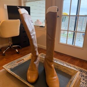 Soft Surroundings Tan Heeled Boots